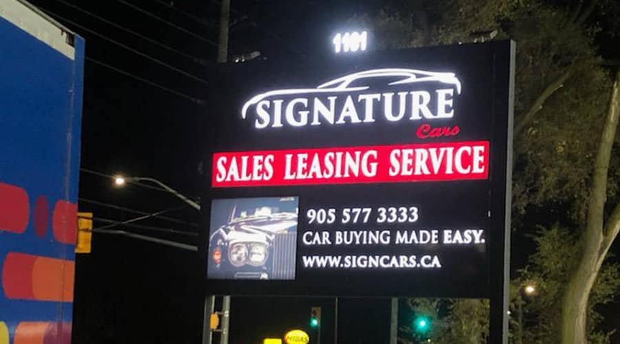 illuminated signs 1