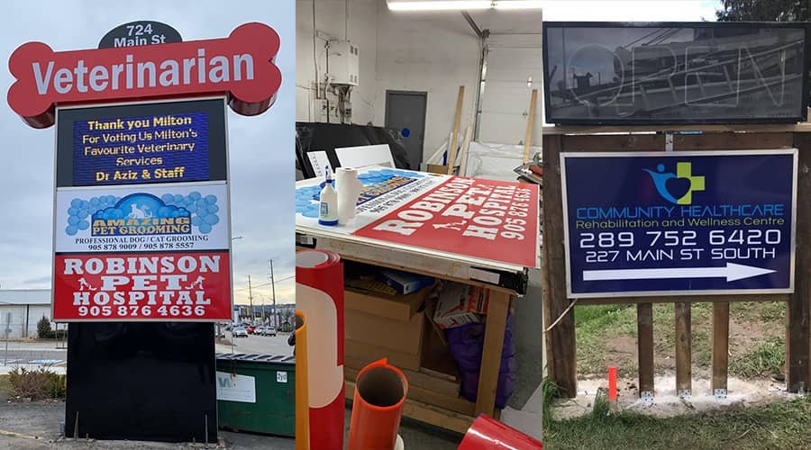 How Much is a Shop Sign? pylon signs in canada