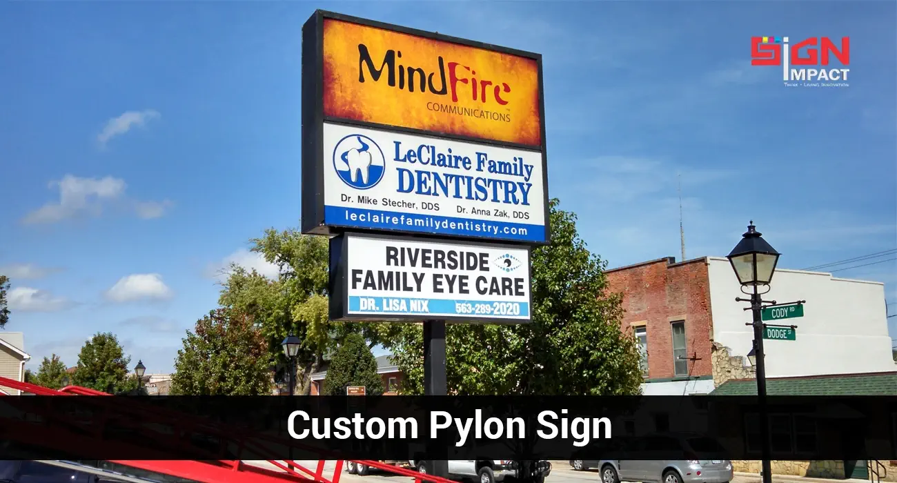 Custom Pylon Signs