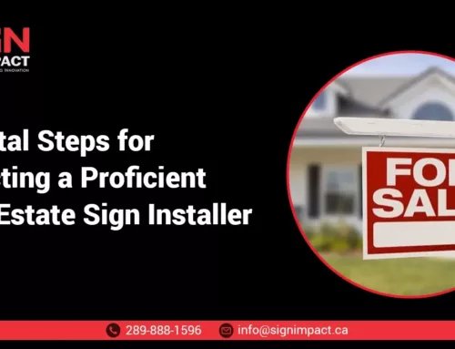 10 Vital Steps for Selecting a Proficient Real Estate Sign Installer