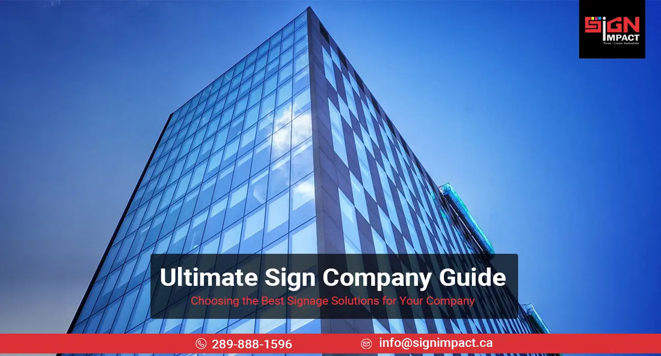 Ultimate Sign Company Guide