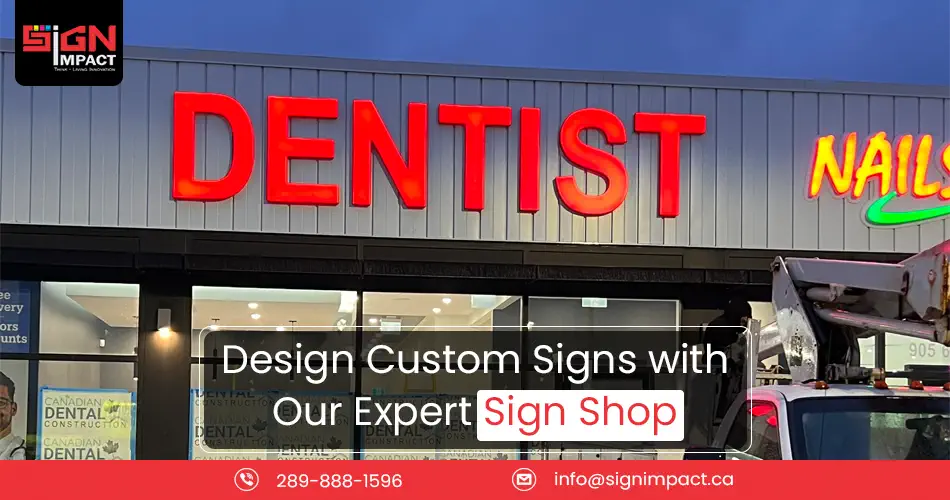Design Custom Signs with Our Expert Sign Shop