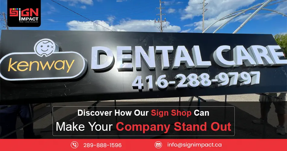 Discover How Our Sign Shop