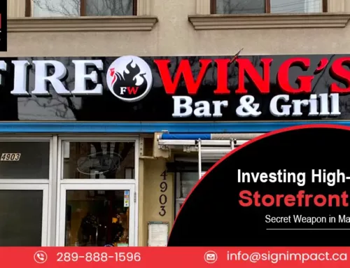 Investing in a High-Quality Storefront Sign: The Secret Weapon in Marketing