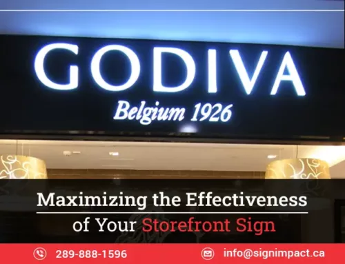 Maximizing the Effectiveness of Your Storefront Sign: Lights, Colors, and Shapes
