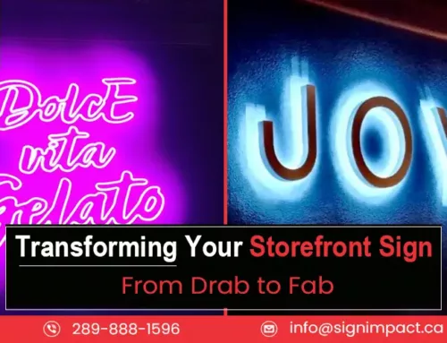 Transforming Your Storefront Sign: From Drab to Fab