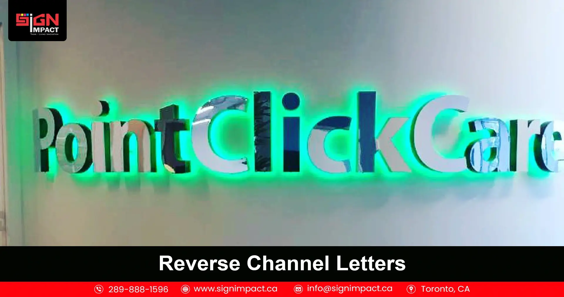 Reverse Channel Letters