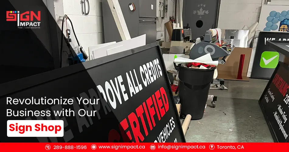 Revolutionize Your Business with Our Sign Shop