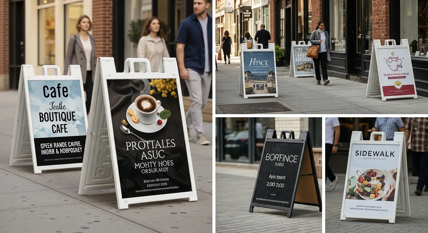 A-Frames and Sidewalk Signs