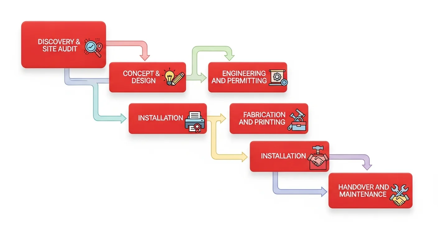 The Complete Process From Strategy to Installation