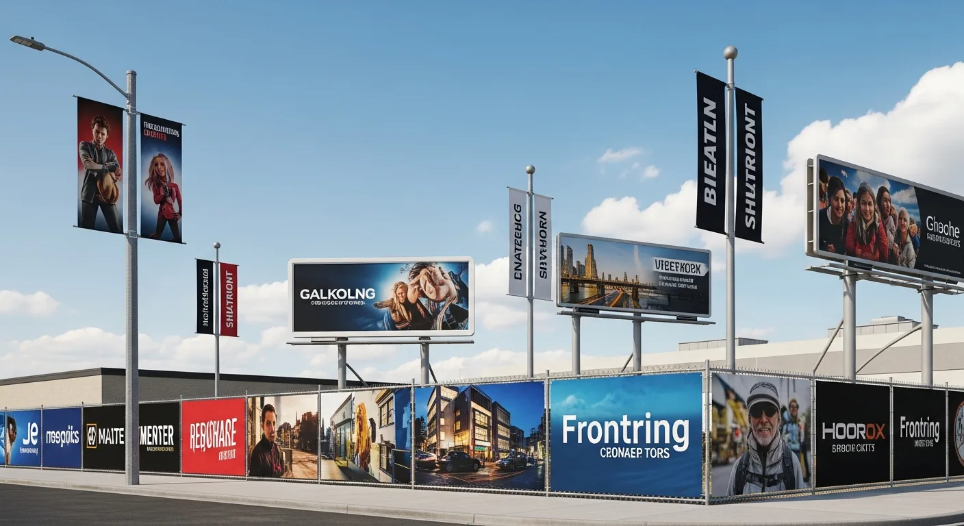 Vinyl Banners and Fence Wraps