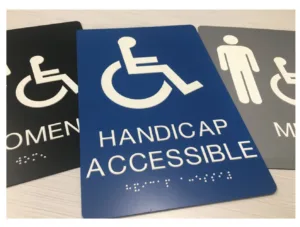 Accessibility and ADA AODA Inspired Signage Requirements