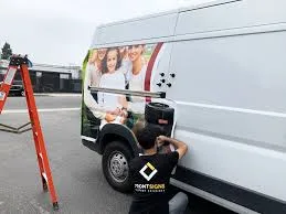 Vehicle Wrap Installation: