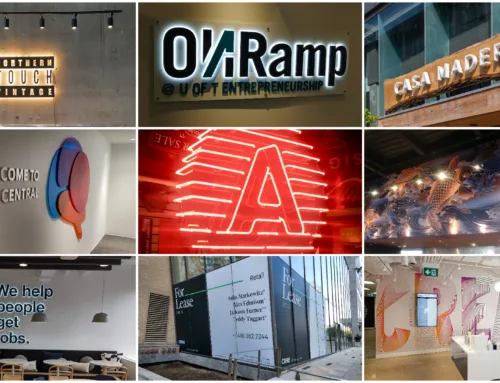 Interior Branding Toronto Businesses: Window Graphics, Films, and Wall Decals